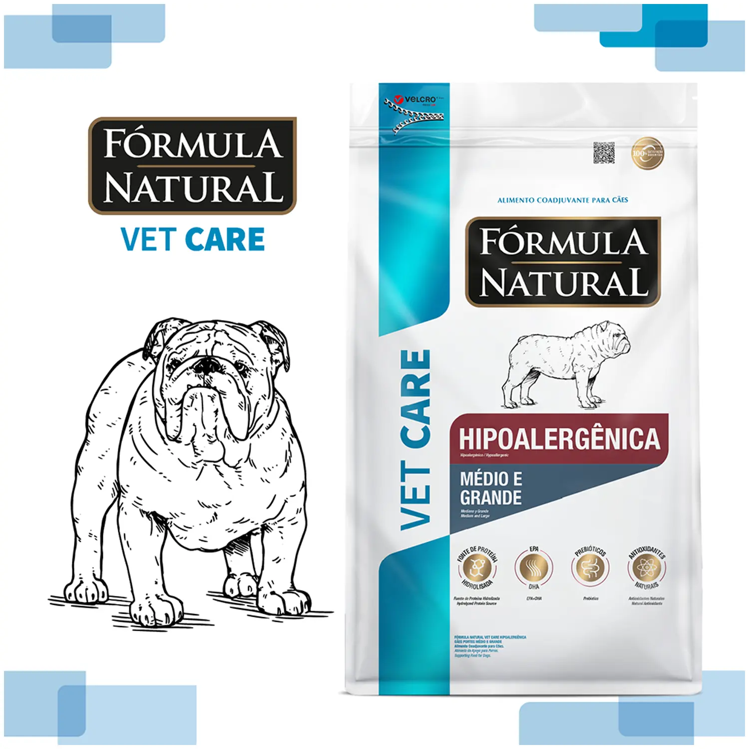 Ração Fórmula Natural Vet Care Hipoalergênica Cães Médio e Grande Ração Fórmula Natural Vet Care Hipoalergênica Cães Médio e Grande